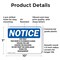 Signmission Exit Sign, Plastic, 10 in W, 7 in H, Exit Only This Door Is To Remain Closed OS-2PACK-NS-P-710-L-12234 - alternate 2